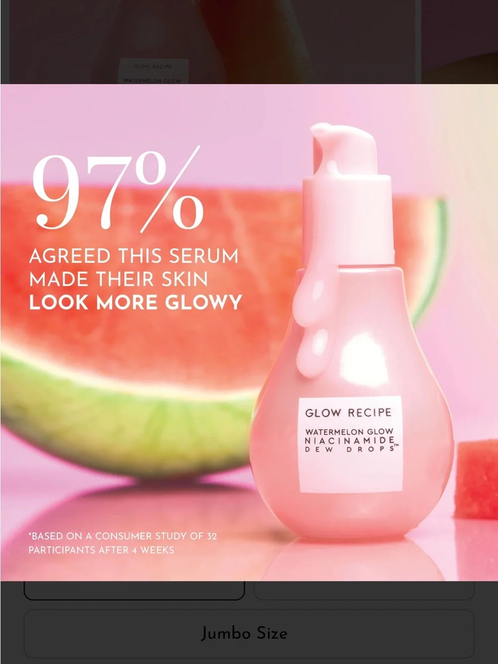 NWT Glow Recipe Watermelon Glow Niacinamide Dew Drops